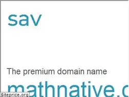 Sites similar to mathnative.com