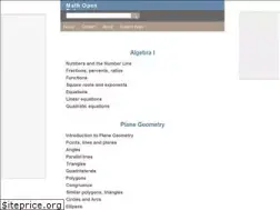 Sites similar to mathopenref.com