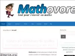 Sites similar to mathovore.fr