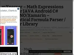 Sites similar to mathparser.org