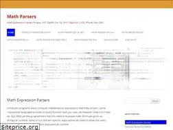 Sites similar to mathparsers.com