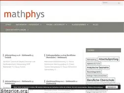 Sites similar to mathphys-online.de