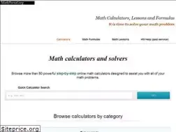 Sites similar to mathportal.org