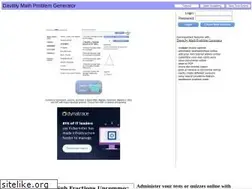 Sites similar to mathproblemgenerator.com