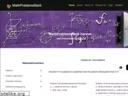 Sites similar to mathproblemsbank.net