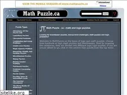 Sites similar to mathpuzzle.ca