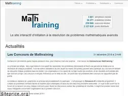 Sites similar to mathraining.be