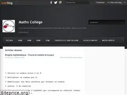 Sites similar to maths-college-cours.over-blog.com