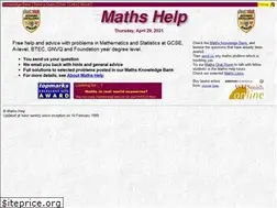 Sites similar to maths-help.co.uk