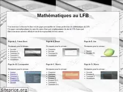 Sites similar to maths-lfb.fr