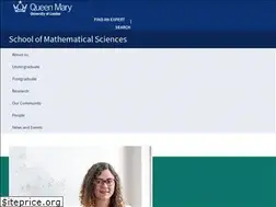 Sites similar to maths.qmul.ac.uk