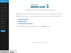 Sites similar to maths.scot