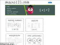 Sites similar to maths123.com
