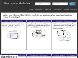 Sites similar to mathsbox.org.uk