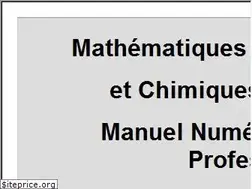 Sites similar to mathsciencespro.fr