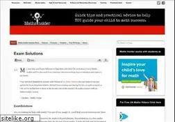 Sites similar to mathsinsider.com
