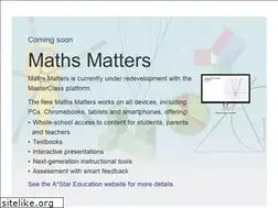 Sites similar to mathsmattersonline.com