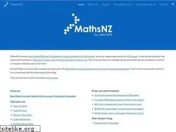 Sites similar to mathsnz.com