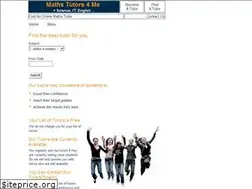 Sites similar to mathstutors4me.co.uk