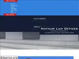 Sites similar to mathurlawoffices.com