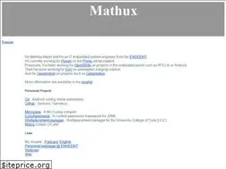 Sites similar to mathux.org