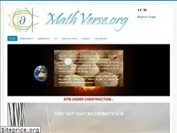 Sites similar to mathverse.org