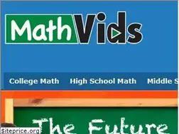Sites similar to mathvids.com