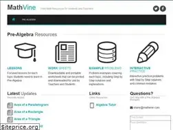 Sites similar to mathvine.com