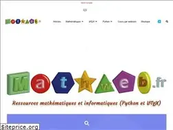 Sites similar to mathweb.fr