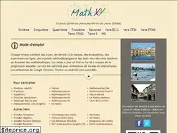 Sites similar to mathxy.fr