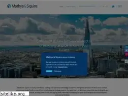 Sites similar to mathys-squire.com