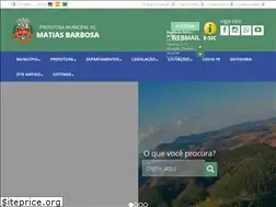 Sites similar to matiasbarbosa.mg.gov.br