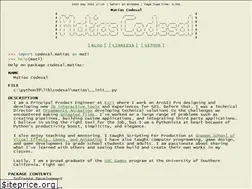 Sites similar to matiascodesal.com