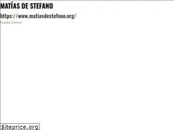 Sites similar to matiasdestefano.org