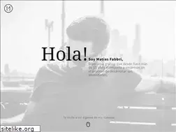 Sites similar to matiasfabbri.com.ar