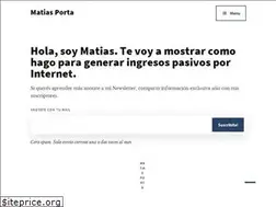 Sites similar to matiasporta.com