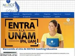 Sites similar to matics.mx