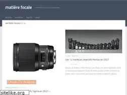 Sites similar to matierefocale.com