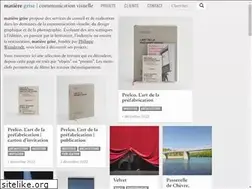 Sites similar to matieregrise.ch