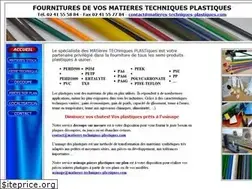 Sites similar to matieres-techniques-plastiques.com