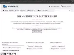 Sites similar to matieres.eu