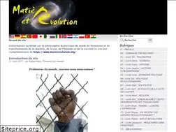Sites similar to matierevolution.fr