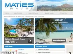 Sites similar to matiestravel.co.za