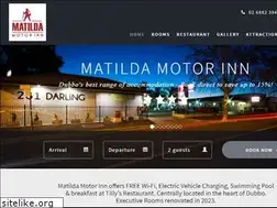 Sites similar to matildamotorinn.com.au