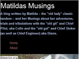 Sites similar to matildasmusingsdotcom.wordpress.com