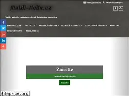 Sites similar to matili-italia.cz