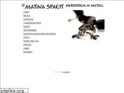 Sites similar to matinaspaett.de
