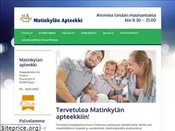 Sites similar to matinkylanapteekki.fi