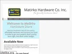 Sites similar to matirkohardware.com