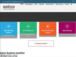 Sites similar to matisonsecurity.com.au